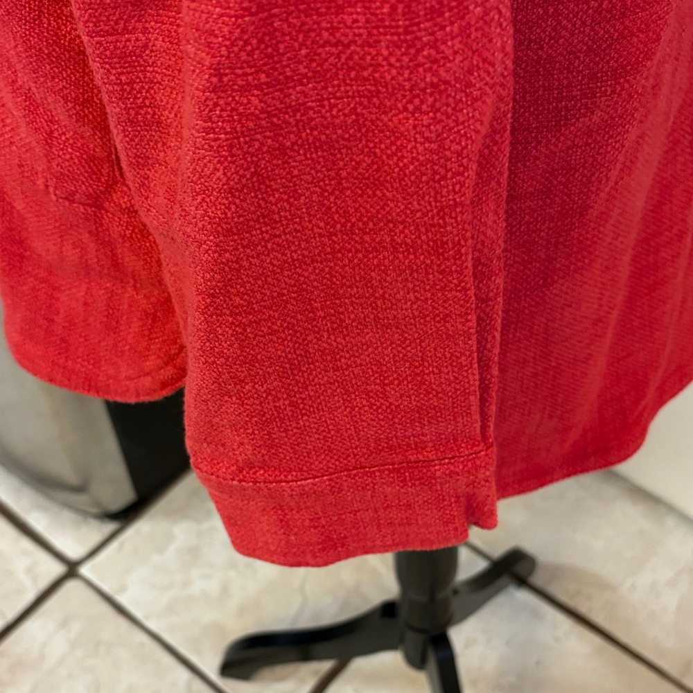 Banana Republic Poppy Seed Red Utility Jacket - Picture 8 of 11